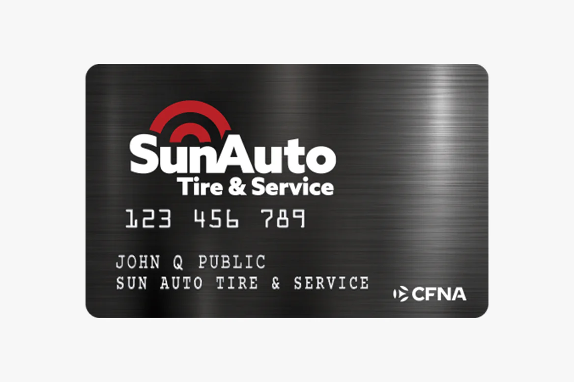 Sun Auto Tire & Service Credit Card